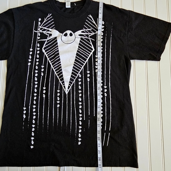 NWOT Nightmare Before Christmas Jack Skellington Shirt Men's Size Large Black - Picture 9 of 10